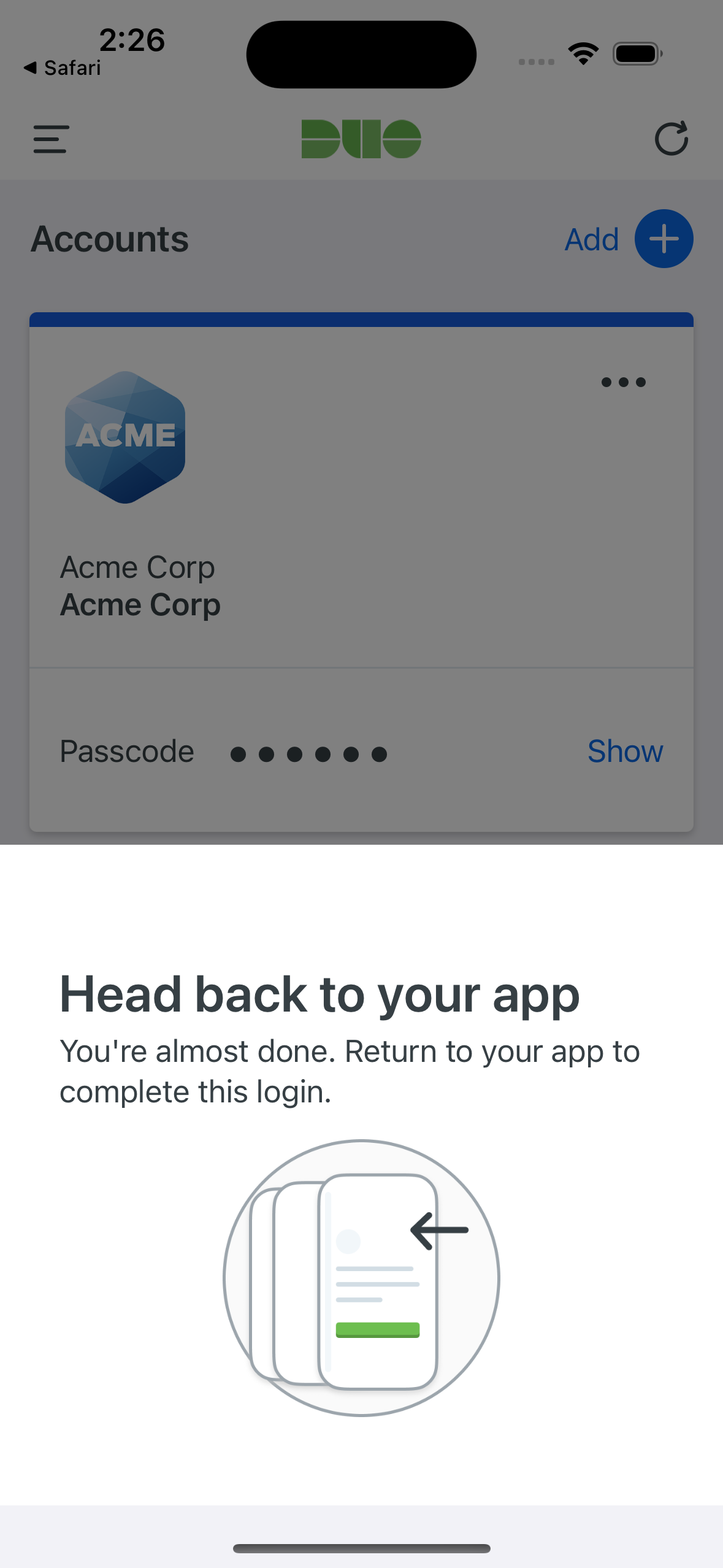 iOS Trusted Endpoint Verification - Step 4