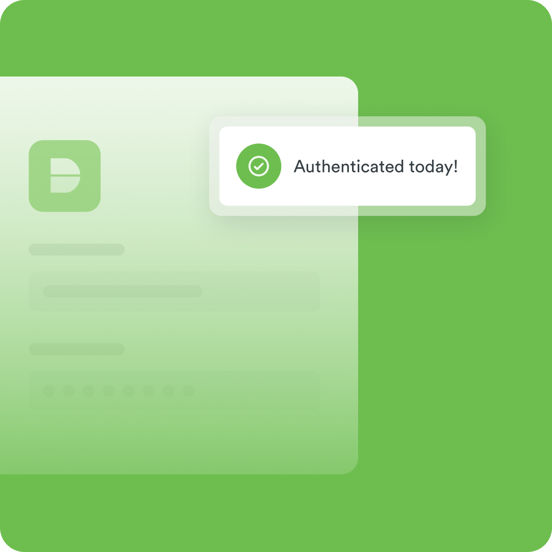 Authentication alert from Duo Passport indicating authentication has been granted today.