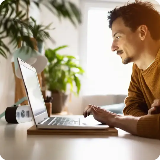 IT professional reviewing Duo’s online resources for security experts.